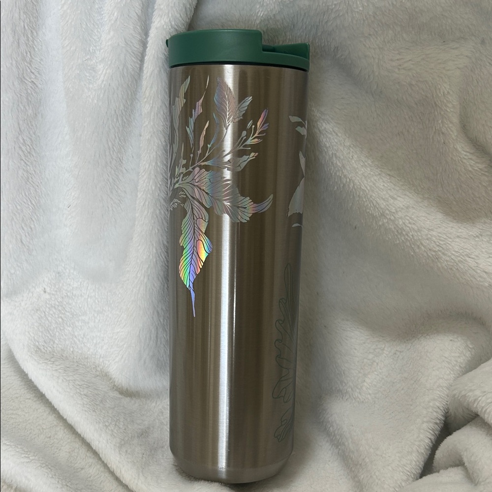 Starbucks Mermaid Siren 16oz Iridescent Stainless Steel Insulated Tumbler - Picture 3 of 6